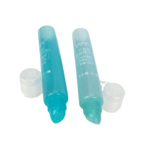 Eco friendly  cosmetic empty  biodegradable squeeze lip balm tubes